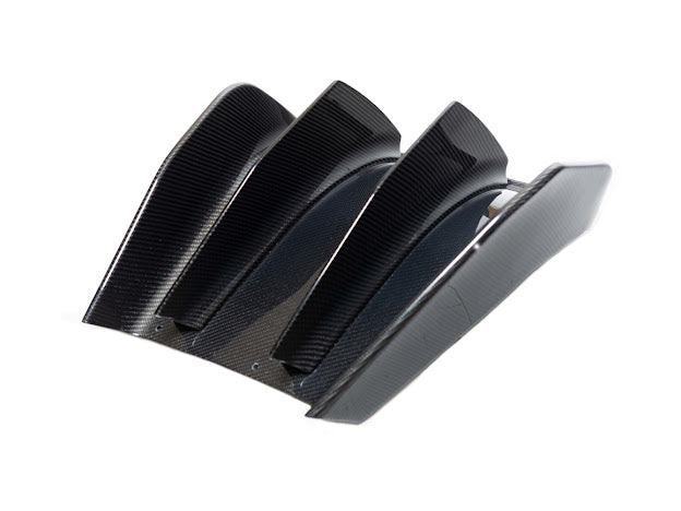 2014-2019 Corvette C7 Performance Track Style *ADD-ON* Rear Bumper Diffuser